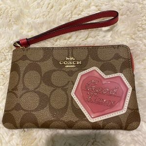 Coach Zip Wristlet